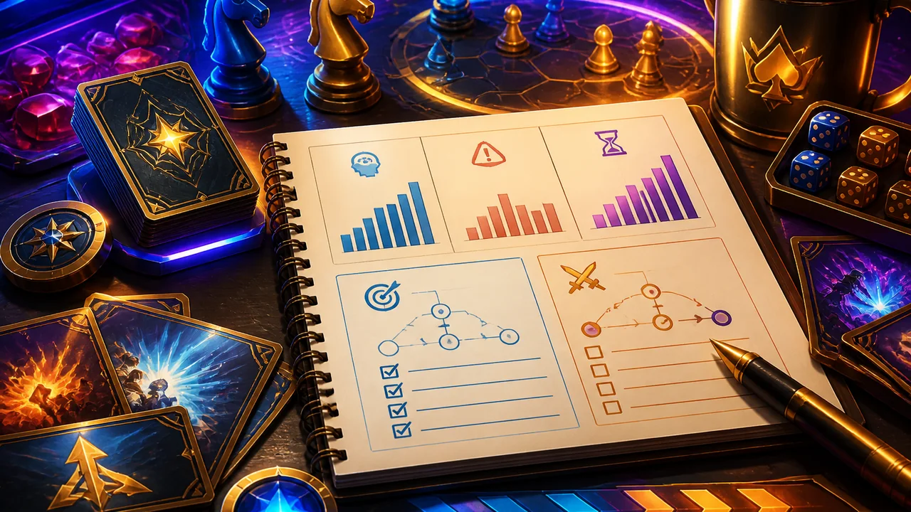 Học game bài và game bàn có hệ thống: checklist luyện một game hay nhiều game 98win