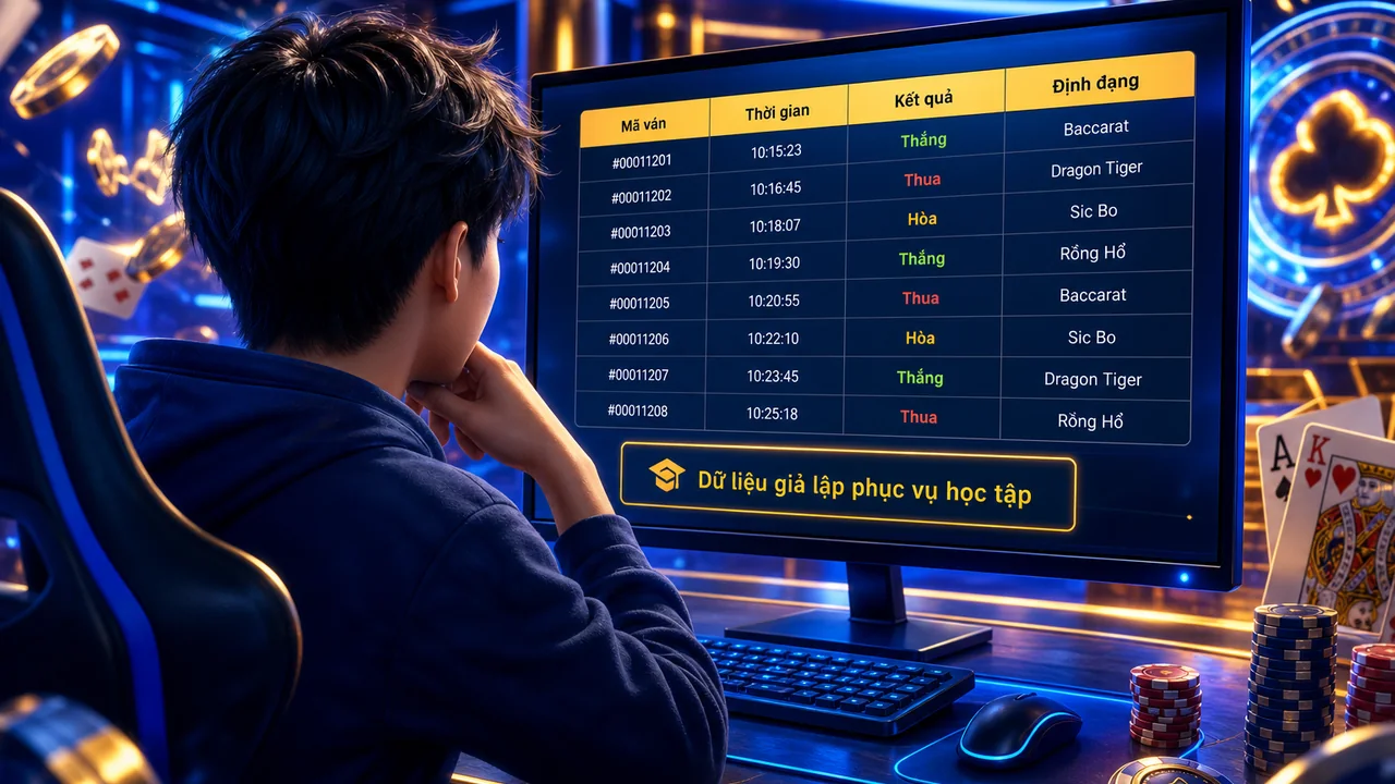 Đọc bảng ván chơi thông minh: cách đọc dữ liệu ván chơi 98win cho người mới